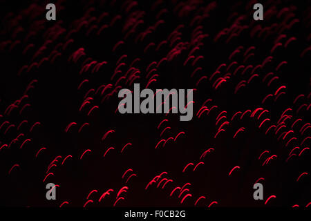 Long exposure of optical fiber Stock Photo