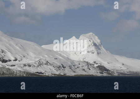 King Haakon Bay South Georgia Stock Photo