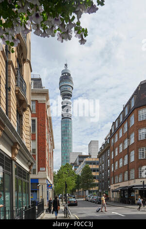 BT - Post Office Tower, London Stock Photo