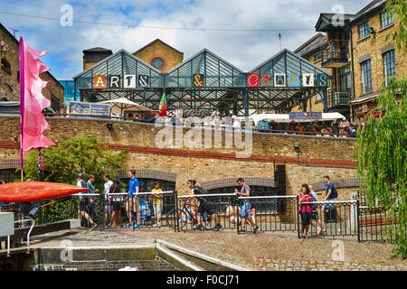 Camden Market, London, England, United Kingdom, Europe Stock Photo