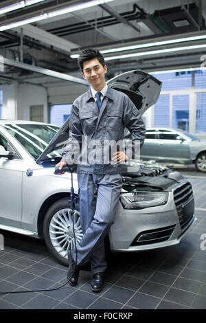 Auto mechanic Stock Photo