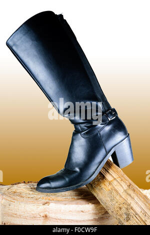women's shoe heels, boots snow boots work, sandal, isolated subject, photo studio with artificial light Stock Photo