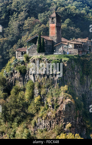 Castellfollit de la Roca. Stock Photo