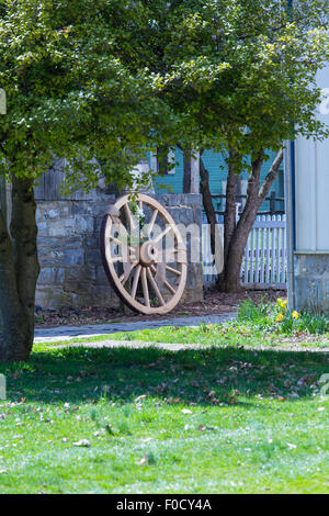 Scenic Landis Valley Farm museum, located in Lancaster County, PA, includes a historical collection and d Stock Photo