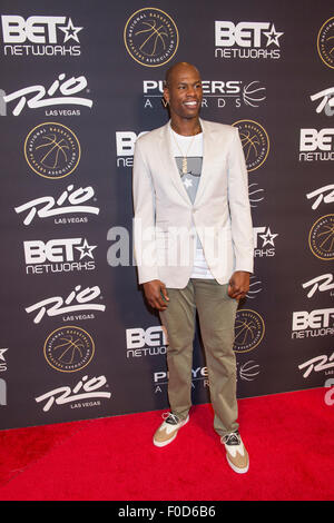 Former NBA player Al Harrington attends The Players Awards at the Rio Hotel & Casino in Las Vegas Stock Photo