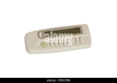Remote controller isolated on white. Stock Photo