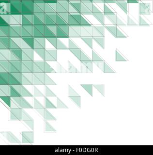 abstract geometric background with triangles, squares and lines Stock Vector