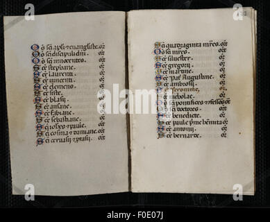 Codex Devotion The Codex Pollick, a historical Book of Hours, features illuminated ...