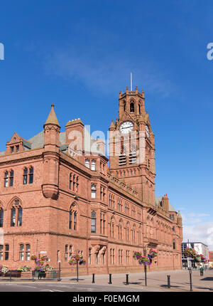 Barrow-in-Furness Town Hall, Cumbria, England, UK Stock Photo