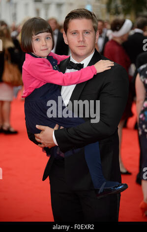 Allen Leech and Fifi Ward arrive for the BAFTA Celebrates Downton Abbey Stock Photo