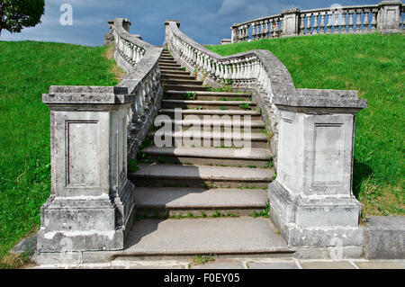 Peterhof Palace.  Saint-Petersburg, Russia- JUNE 3, 2015 Stock Photo