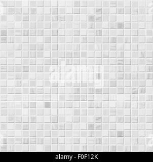 white ceramic bathroom wall tile seamless pattern Stock Photo