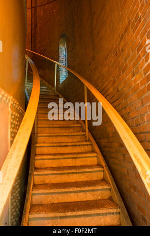 Water Tower stairs, Volunteer Park, Seattle, Washington Stock Photo