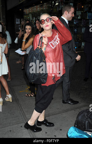 Lori Petty attending the 'Mistress America' New York premiere at Landmark Sunshine Cinema on August 12, 2015 in New York City/picture alliance Stock Photo