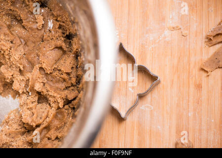 Firm Tofu on a Chopping Board with shape cutter Stock Photo - Alamy