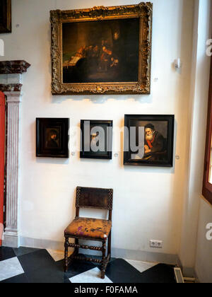 Anteroom in Rembrandthuis (house of Rembrandt) museum - Amsterdam, Netherlands Stock Photo
