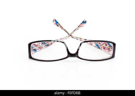 Glasses isolated on white background Stock Photo