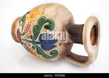 Ceramic pitcher. Stock Photo