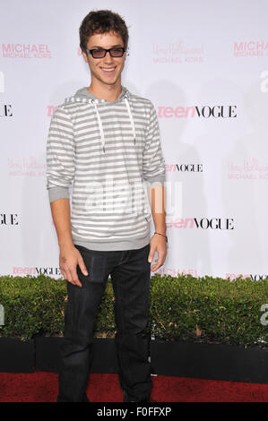 LOS ANGELES, CA - OCTOBER 1, 2010: Jeremy Sumpter at the 8th Annual Teen Vogue Young Hollywood Party in partnership with Michael Kors at Paramount Studios, Hollywood. Stock Photo
