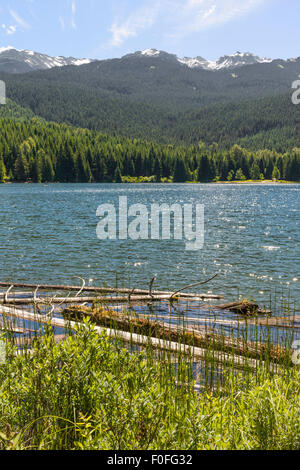 Lost Lake, near Whistler, BC, Canada Stock Photo