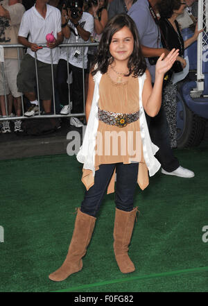 LOS ANGELES, CA - SEPTEMBER 30, 2010: Bailee Madison at the world premiere of Secretariat at the El Capitan Theatre, Hollywood. Stock Photo