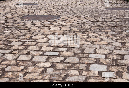 stone brick floor Stock Photo