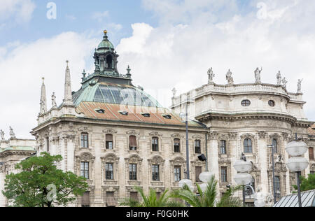 The Palace of Justice (Justizpalast) in Munich (Bavaria, Germany) Stock Photo