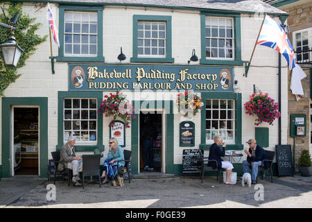 Bakewell Pudding Factory Stock Photo