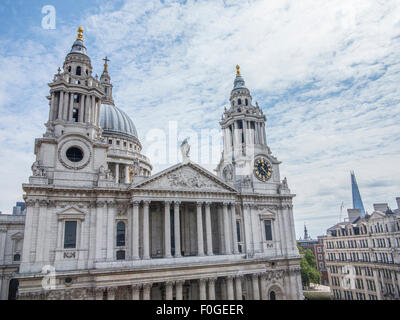 Alternative views of St Paul's catherdral in London, England Stock Photo