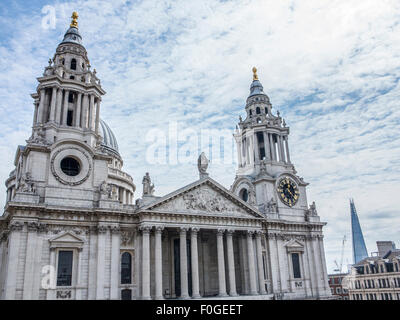 Alternative views of St Paul's catherdral in London, England Stock Photo