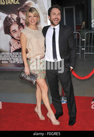 Charlie Day And Mary Elizabeth Ellis At The Los Angeles Premiere Of 'Going  The Distance' Held At The Grauman's Chinese Theater In Hollywood, USA On  August 23, 2010. Stock Photo, Picture and