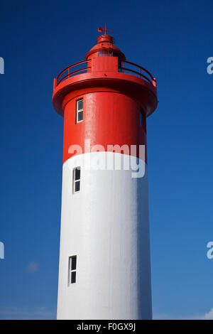 Umhlanga Lighthouse near Durban, South Africa Stock Photo