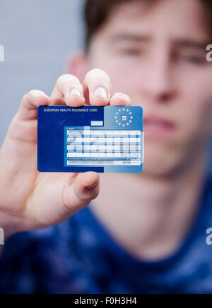 The European Health Insurance Card (EHIC) Stock Photo