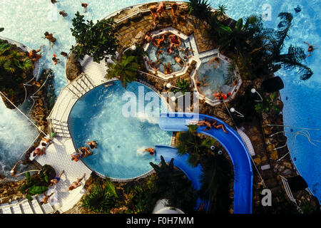 Subtropical swimming paradise. Sherwood Forest. Center Parcs. Nottingham. England,  UK Stock Photo