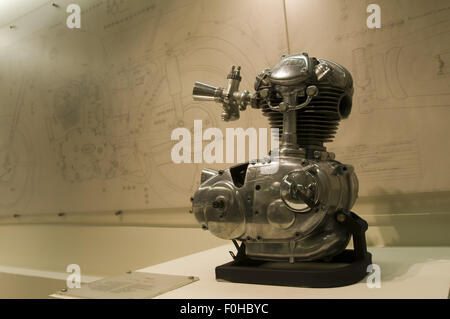 Ducati museum and factory in Bologna, Italy. Stock Photo