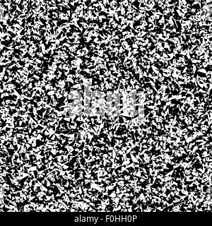 White noise black and white pattern Stock Vector