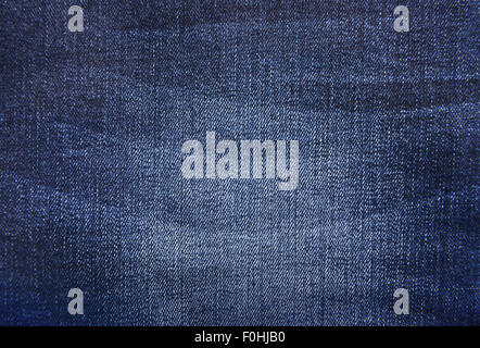 Texture of blue jeans background Stock Photo