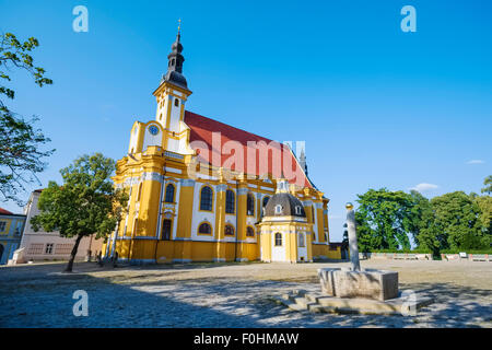 Abbey Church St Marys in Neuzelle Abbey, Brandenburg, Germany Stock Photo