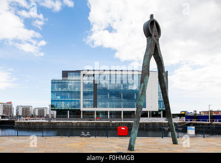 City Quays 1 is a c83,000 sq ft (c7,700 sq m) five-storey office building with associated surface car parking. Stock Photo