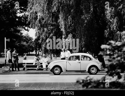 transport / transportation, car, vehicle variants, Volkswagen, VW 1302 S beetle with extended front end, 1970, Additional-Rights-Clearences-Not Available Stock Photo