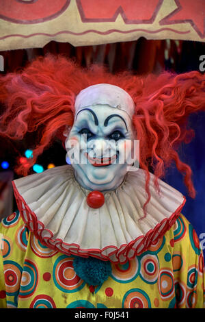 Very scary clown Stock Photo - Alamy