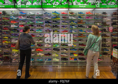 Shoes for sale, Dubai, United Arab Emirates Stock Photo: 22934843 - Alamy