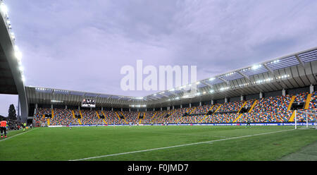 Udine, Italy. 16th Aug, 2015. General view of Friuli stadum during the Italian TIM Cup 2015/16 football match between Udinese and Novara at Friuli Stadium on 16th August 2015. photo Simone Ferraro / Alamy Live News Stock Photo