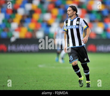 Udine, Italy. 16th Aug, 2015. Udinese's midfielder Rodrigo Aguirre ...