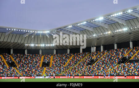 Udine, Italy. 16th Aug, 2015. general view of Udinese's stadium during the Italian TIM Cup 2015/16 football match between Udinese and Novara at Friuli Stadium on 16th August 2015. photo Simone Ferraro / Alamy Live News Stock Photo