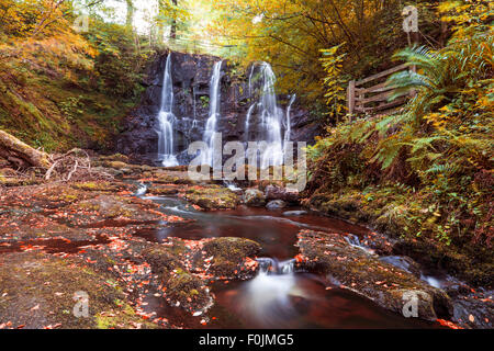 Ess-na-crub Waterfall Stock Photo