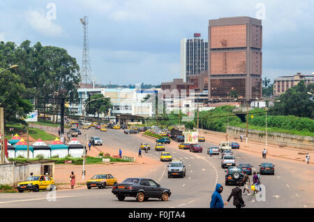 Yaounde (capital city), Cameroon, Africa Stock Photo - Alamy