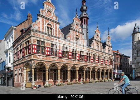 The Borse of Amsterdam at the town square in Aalst / Alost, Flanders, Belgium Stock Photo