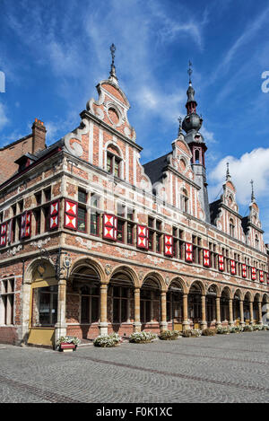 The Borse of Amsterdam at the town square in Aalst / Alost, Flanders, Belgium Stock Photo