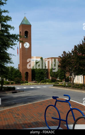 Morgan Square Spartanburg South Carolina USA Stock Photo